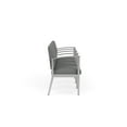 thumbnail image 2 of Amherst Steel Reception 4 Seat Tandem Seating / Silver Steel / Light Gray, 2 of 3