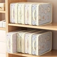 thumbnail image 5 of 4-Pack Extra Thick Storage Bags for Bed Sheet Quilt Comforter Closet Shelf Organization Home Tidying Moving 11.81x15.75x4.72in, 5 of 8