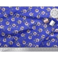 thumbnail image 2 of Soimoi polyester Crepe Fabric Dot,Butterfly & Floral Print Sewing Fabric Yard 42 Inch Wide, 2 of 3