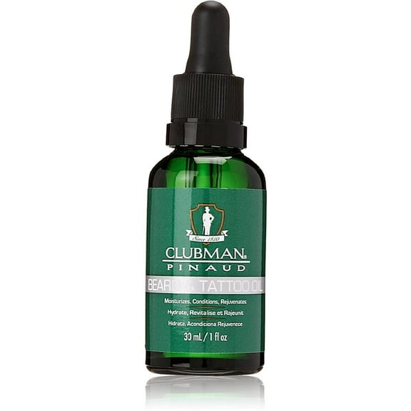 Clubman - Beard & Tattoo Oil 4 Oz. * BEAUTY TALK LA *