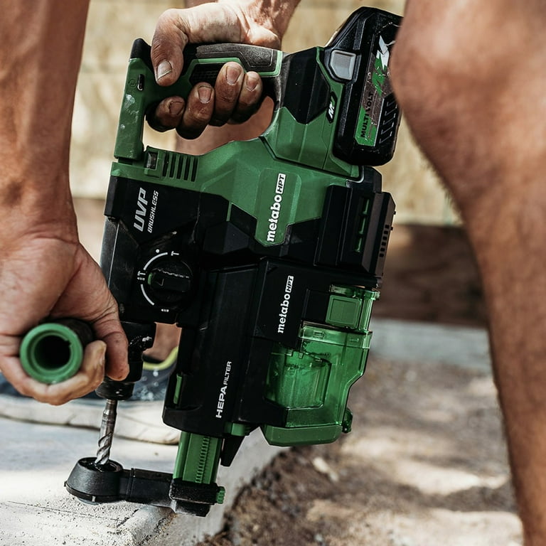 Metabo HPT DH1826DAQ4M 18V MultiVolt Brushless SDS Plus Lithium Ion 1 1 32 in. Cordless Rotary Hammer Tool Only Walmart