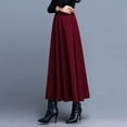 thumbnail image 5 of Women's Casual Dress Fashion Swing Skirt High Waist Business A Line Ladies Large Flowy Comfortable Elegant Summer Wear Womens Casual Trendy Midi Dresses, 5 of 6