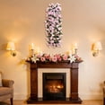 thumbnail image 4 of Guirnalda artificial colgante de glicinias con cesta – Orquídeas de seda violeta realistas para fondos de boda, decoración de paredes y exposiciones de jardín, 4 of 6
