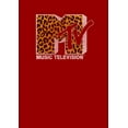thumbnail image 2 of Men's MTV Cheetah Print Logo Graphic Tee Red 2X Large, 2 of 5