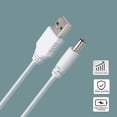 thumbnail image 4 of Cable de alimentación USB A a CC 3,5 mm 3,5 x 1,35 mm 5 V CC Cable de conector cilíndrico Hugtrwg  Para estrenar, 4 of 6