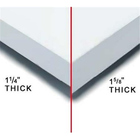 Nexel Industries BTP630HD 30 x 60 in. Plastic Square Edge Bench Top, Nexle