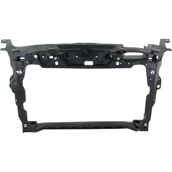 Radiator Support Compatible with FORD TAURUS 10-17/MKS 13-16 Assembly Black Composite - CAPA Certified