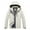 White, variant on IROINNID Men's Long Sleeve Zip Up Mid-Length Hoodie Jacket Solid Color Comfy Thin Jacket Sports Windbreaker Coat