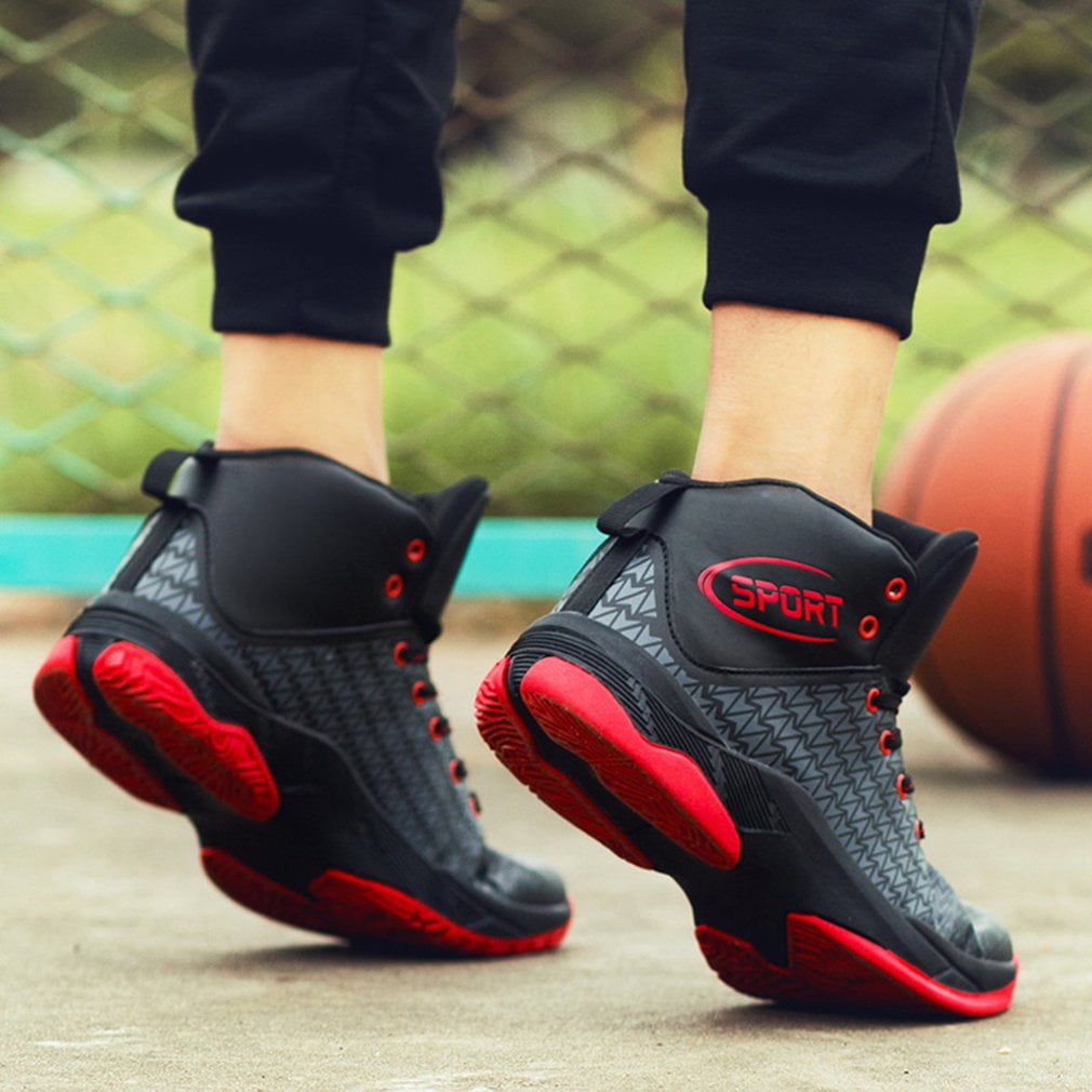 Men Basketball Shoes Antiskid Male Ankle Boots Outdoor Men Basketball Shoes Antiskid Male Ankle Boots Outdoor