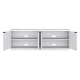 thumbnail image 3 of Mansfield Rectangular TV Stand for TV's up to 78" in White, 3 of 9