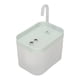 thumbnail image 2 of Fuente De Agua Para Mascotas, Fuente De Agua Para Gatos De 1,5 L, Flujo De Circulación Automático De Bajo Ruido, Filtración Profunda De PP Con Boquilla De Codo Para Tienda De ANGGREK Cuerpo transparente con tapa azul gris, 2 of 8