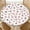 American Flag, variant on Round Fitted Tablecloth with Elastic Edge Design Table Cover Waterproof Stain-Resistant Wipeable Table Cloth Best for 36"-60" Round Tables Marble