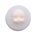 thumbnail image 3 of Cabeza de muñeca de silicona fundida con cara humana, postre de azúcar, pudín, vela reutilizable, pasta de arcilla, profesionales, entusiastas de, 3 of 9