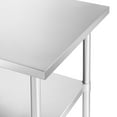 thumbnail image 3 of KUTLER Stainless Steel Table with Wheels for Prep and Work 30 x 30 Inches, NSF Heavy Duty Commercial Kitchen Table for Restaurant, 3 of 7