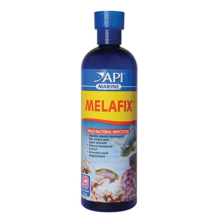 UPC: 0317163043110 | API Marine Melafix  Saltwater Fish And Coral Bacterial Infection Remedy  16 oz