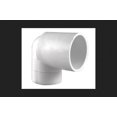 thumbnail image 1 of Codo Charlotte de PVC de 90 grados, 3/4 pulgadas, SX MPT, 1 of 1