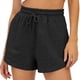 thumbnail image 1 of Pantalones Cortos de Verano para Mujer, Ropa Deportiva Informal, Ropa Deportiva de , Ropa de Playa para Vacaciones, Moda de Otoño Cómoda. Gris Oscuro XL, 1 of 8