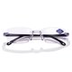 thumbnail image 3 of Gafas de presbicia con doble luz y borde de diamante anti-luz azul, sin marco, integradas, de alta definición, para lejanía y cerca, de uso dual, 3 of 5