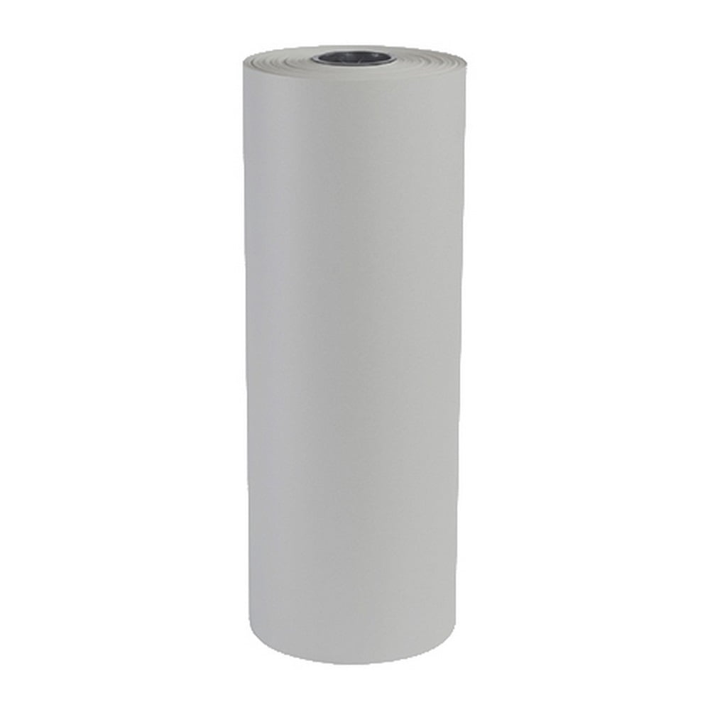 Office Depot® Brand Bogus Kraft Paper Roll, 24", 100% Recycled, Gray