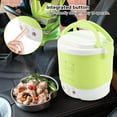 thumbnail image 1 of Ejoyous 12V 100W 1L Electric Portable Multifunctional Rice Cooker Food Steamer for Cars, Electric Food Steamer ,Electric Rice Cooker for Cars, 1 of 5