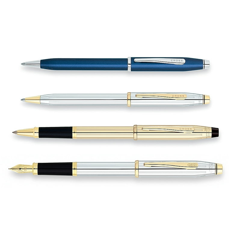 Cross Century II Refillable Ballpoint Pen, Medium Ballpen, Includes Luxury  Gift Box - Hallmarked Sterling Silver