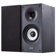 VEVOR Powered Bookshelf Speakers, 25W x 2,Active Studio Monitor Speaker with 5.5 Inch Woofer,Bluetooth/RCA/Coaxial/Optical/USB/Subwoofer Connection,Wooden Enclosure,for Record Player Turntable PC
