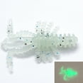 thumbnail image 6 of Opolski 20Pcs Artificial Shrimp Lure Reusable Flexible PVC Plastic Hairy Shrimp Bait Fishing Accessory, 6 of 8