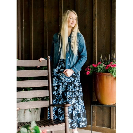 The Pioneer Woman Floral Tiered Maxi Skirt