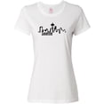 thumbnail image 3 of Inktastic Seattle Skyline Women's T-Shirt, 3 of 5