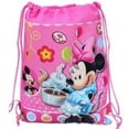 thumbnail image 5 of Bolsa de almacenamiento con dibujos animados de Disney Mickey Mouse, mochila escolar informal portátil para niños y mujeres, mochila de viaje con cordón, 5 of 5