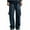 Gray, variant on Mans Cargo Pants Solid Color Zipper Pocket Work Straight Tube Clothes Trousers Black