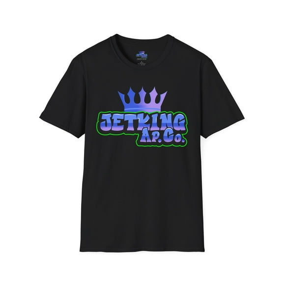 Purple Glow Graffiti T-Shirt