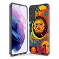 thumbnail image 3 of MUNDAZE Samsung Galaxy S20 Plus Shockproof Clear Hybrid Protective Phone Case Neon Psychedelic Indie Hippie Sun Moon Cover, 3 of 5