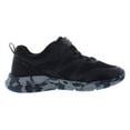 thumbnail image 2 of Fila Galaxia 5 Strap Mashup Boys Shoes Size 5, Color: Black/Grey, 2 of 5