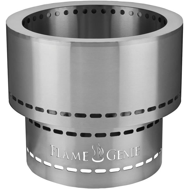 Flame Genie Fg 16 Ss Pellet Fire Pit Stainless Steel Qty