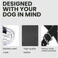 thumbnail image 4 of Mosguas De Canasta De Perros, Alivio De La Boca De Galvanizado Y Transpirable Alambre De Metal Para Entrenamiento, 4 of 7
