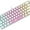 White-RGB, variant on ZIYOULANG K61 60% Gaming Keyboard, Compact RGB Backlit Wired Waterproof, for PS4 XBOX PC Laptop Mac