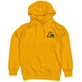 thumbnail image 2 of Quiksilver Men's Rolling Circle Retro Graphic Logo Fleece Hoodie Sweatshirt (Small, Yellow Orange), 2 of 2