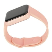 BIMZUC 1.4 inch Smart Watch 150mAh Step Counter Alarm Incoming Message Alert Sports Mode Waterproof Fitness Watch Pink