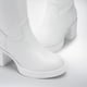 thumbnail image 4 of Bota DREAM PAIRS DWUMKB2516 Blanca con Plataforma y Tacón Alto hasta la Rodilla, 4 of 8