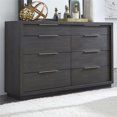 thumbnail image 2 of Bowery Hill 8 Drawer Dresser in Distressed Basalt Gray, 2 of 6