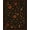 Orange, Pattern 9, variant on ODIKA 8'x10' Washable Area Rug Black Autumn Botanical Nightscape Whimsical Foliage with Celestial Accents for Dining Room, Large Office, Lounge, Non-Slip Chair-Friendly Mat