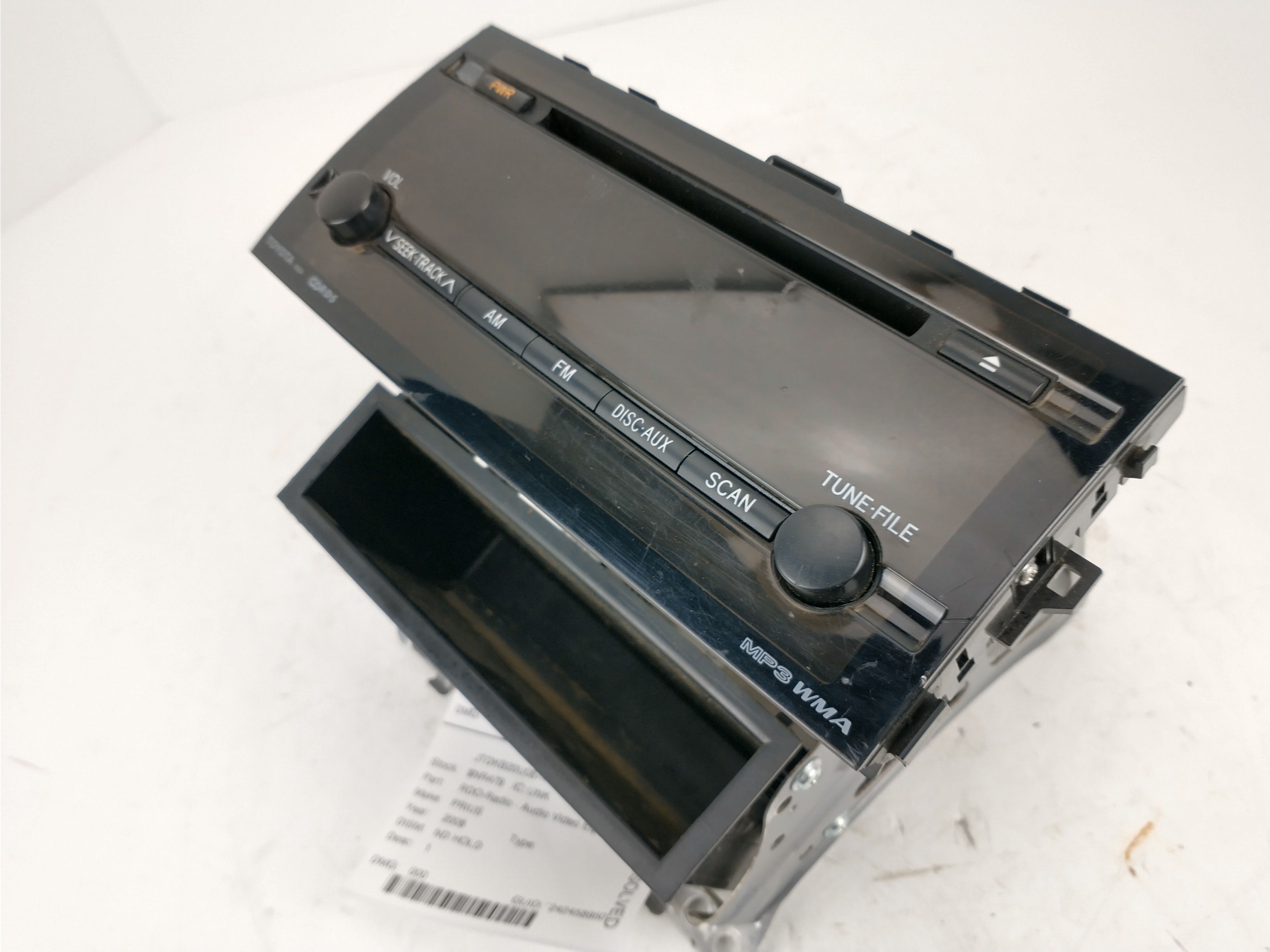 Pre-Owned 06 07 08 09 Toyota Prius AM FM CD Radio Receiver OEM - Verify Specific Vehicle Fitment In Description - (Good)