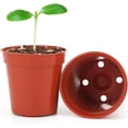 thumbnail image 3 of 100 Pcs Pots de Pépinière en Plastique de 2 Pouces, Pots de Semis et de Coupe pour Plantes Succulentes Rouges 2 Pouces, 3 of 7