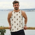 thumbnail image 6 of Salouo Labrador Retriever Dog for Men's Tank Tops,Sleeveless Muscle Shirts for Men Quick Dry Workout Tank Top Gym Muscle Tee Fitness Bodybuilding Sleeveless T Shirt-XX-Large, 6 of 7