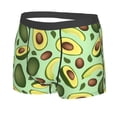 thumbnail image 2 of Fotbe Avocado With Seeds Men’s Total Support Pouch Boxer Briefs, X-Temp Cooling, Moisture-Wicking Underwear, Regular, Long-leg and Trunk-, 2 of 9