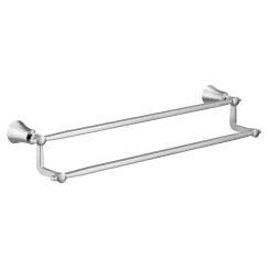 Moen YB0322CH 24" Flara Towel Bar - Chrome