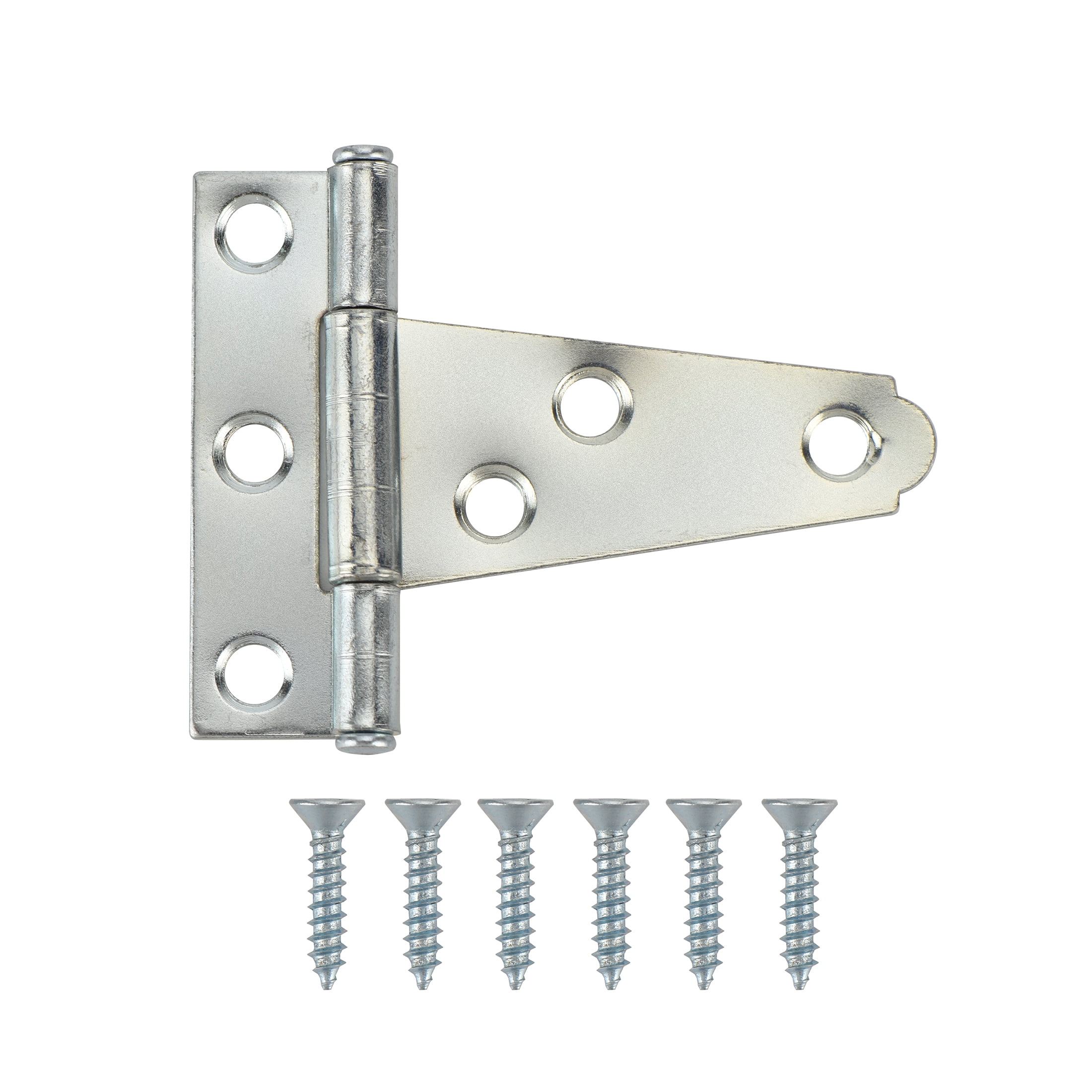 Hyper Tough 2 inch. Light Tee Hinge, Zinc Plated (2 Pack)