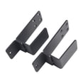 thumbnail image 3 of 2x 4 Door Barricade Brackets. Upgrade Door Barricade Security Bar Provide Home, 3 of 9