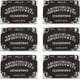 thumbnail image 1 of 1 caja de 10 amuletos de resina para adivinación, amuletos mágicos, tablero de ouija gótico negro, planchette con mensaje metafísico, amuletos de tarot, 1 of 5